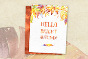 Bright Autumn. Watercolor collection, an Illustration by OctopusArtis (Thumbnail 5 of 6)