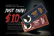 Ghost Sting – Brush Display Font, a Font by Bayuktx (Thumbnail 5 of 10)
