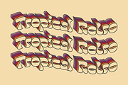 Tiki Tangle - Retro Display Font, a Serif Font by Shakira Studio (Thumbnail 6 of 15)