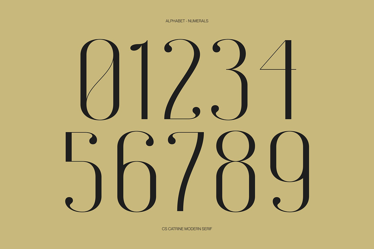 CS Catrine – Modern Sans Serif Font, a Sans Serif Font by Craft Supply Co. (Photo 5 of 8)