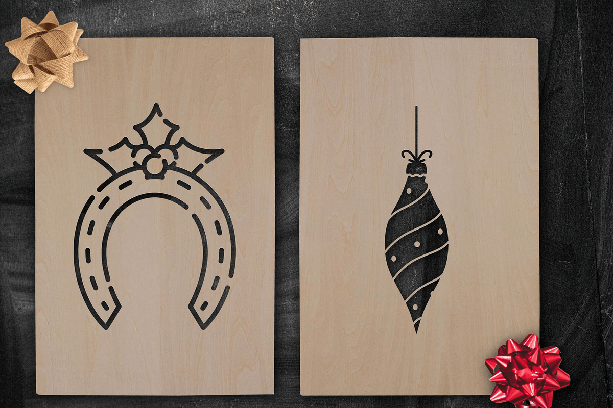 205 Christmas Stencils Designs, a Decorative Illustration by Arshad Ali (Photo 11 of 14)