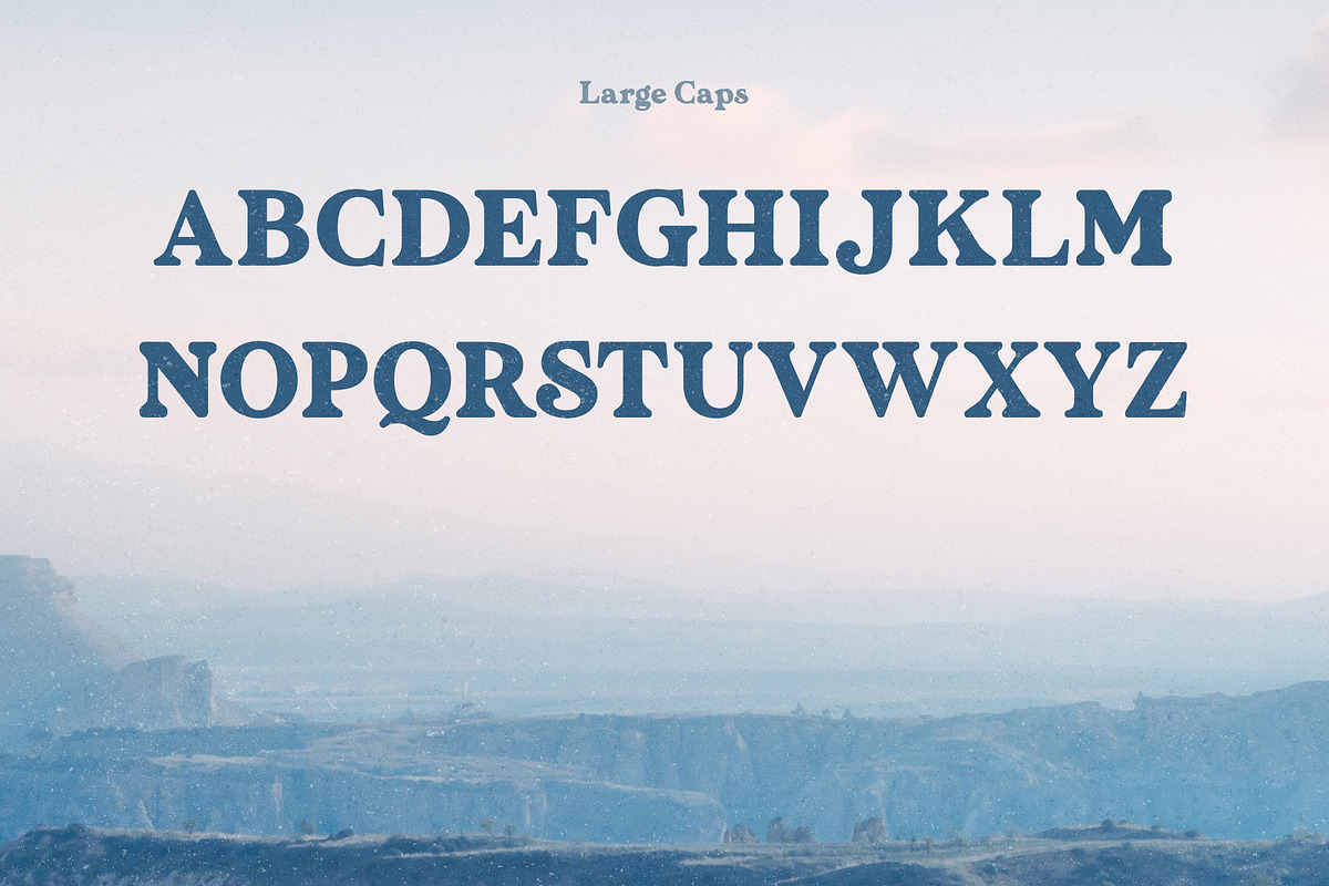Wanderlust - Soft Vintage Typeface, a Serif Font by HipFonts (Photo 2 of 10)