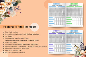 10K Saving Challenge Journal Planner