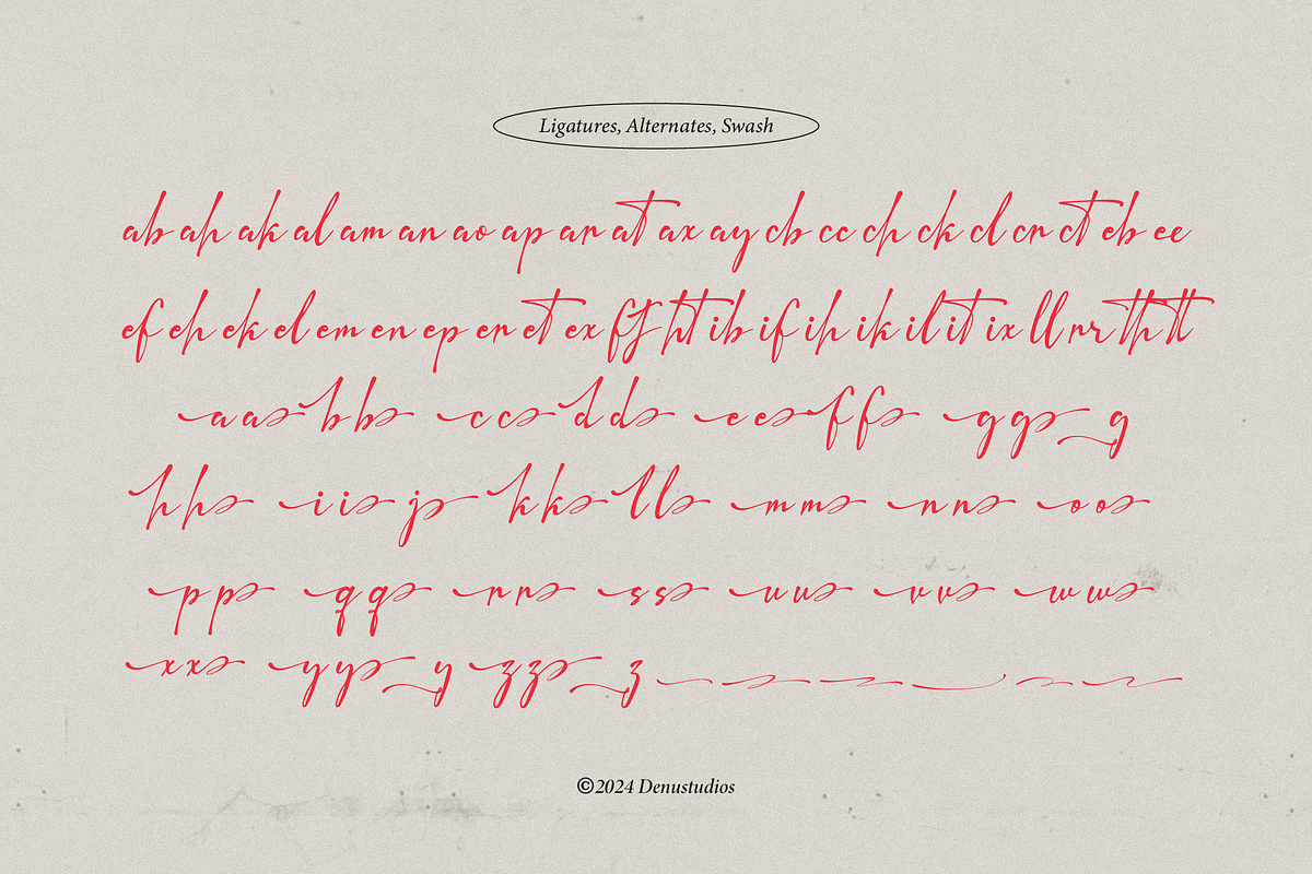 The Baethmy | Handwritten Script, a Script Font by Denustudios (Photo 12 of 13)
