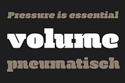 Manometer, a Slab Serif Font by fontador (Thumbnail 2 of 8)