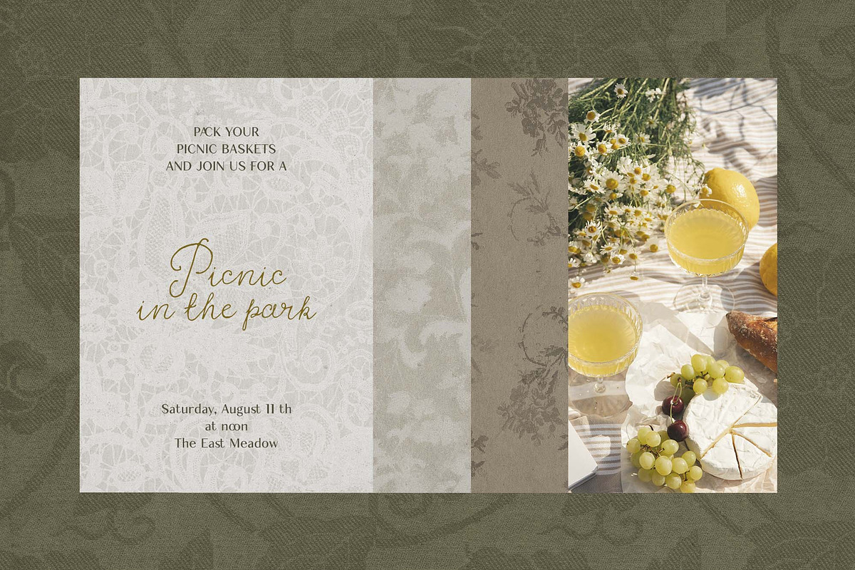 Vintage Lace Papers backgrounds, a Background Graphic by DigARTbyHavroshka (Photo 4 of 13)