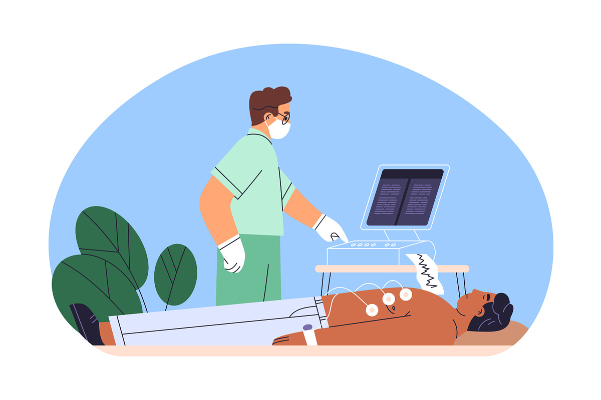 Medical examination & health checkup, a Healthcare Illustration by Good Studio (Photo 9 of 19)