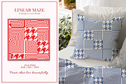 Linear Maze Prints & Patterns, a Pattern Graphic by GND ART STUDIO (Thumbnail 7 of 8)