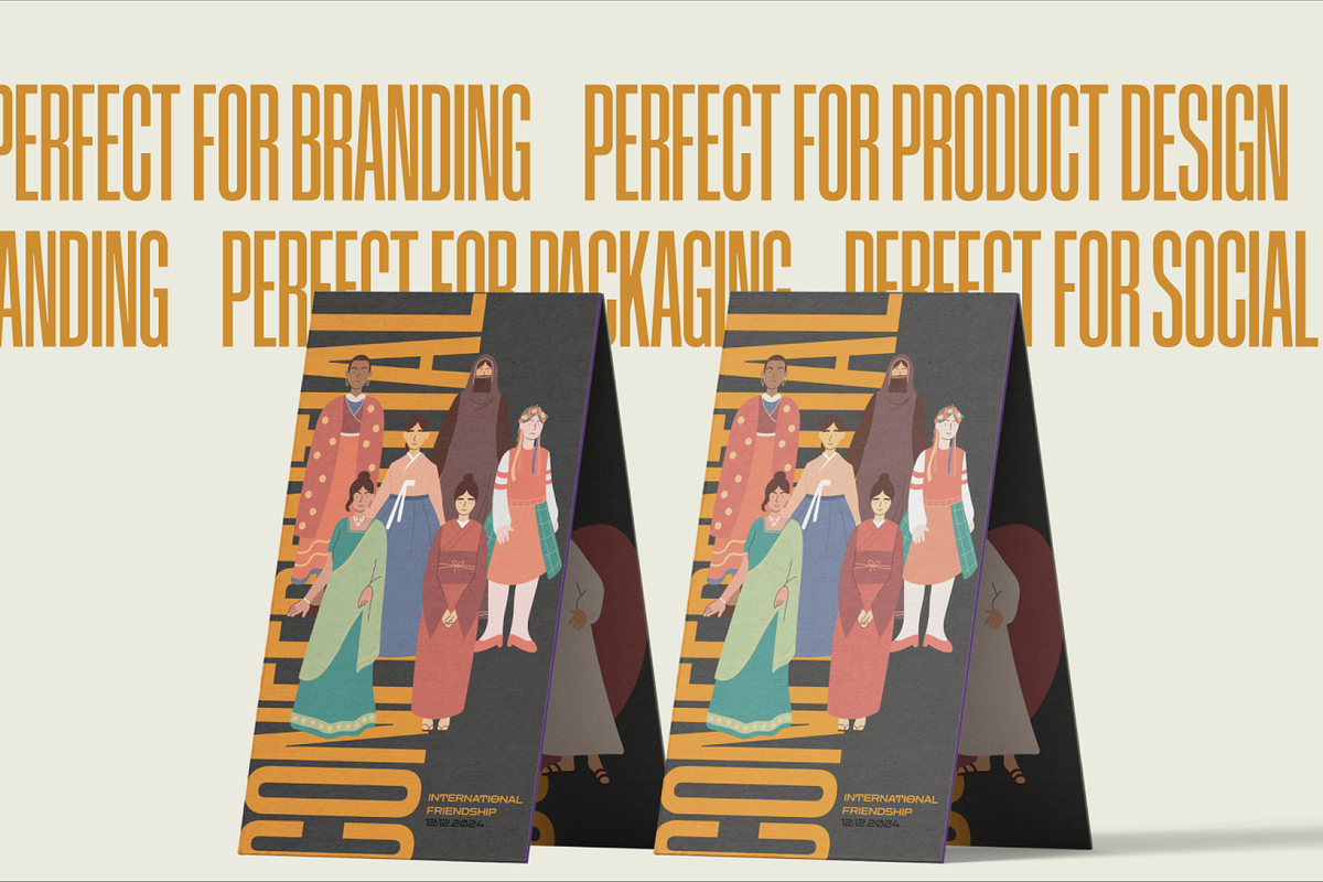 International People's Friendship, a Person Illustration by Promo Graphics (Photo 5 of 6)