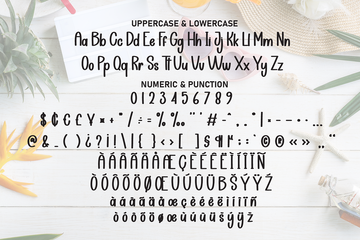 Happy Summer | Script Font, a Script Font by Scratchones (Photo 7 of 8)