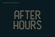 Velvet Arcade Architectural Art Deco, a Sans Serif Font by Colorsfav (Thumbnail 7 of 11)