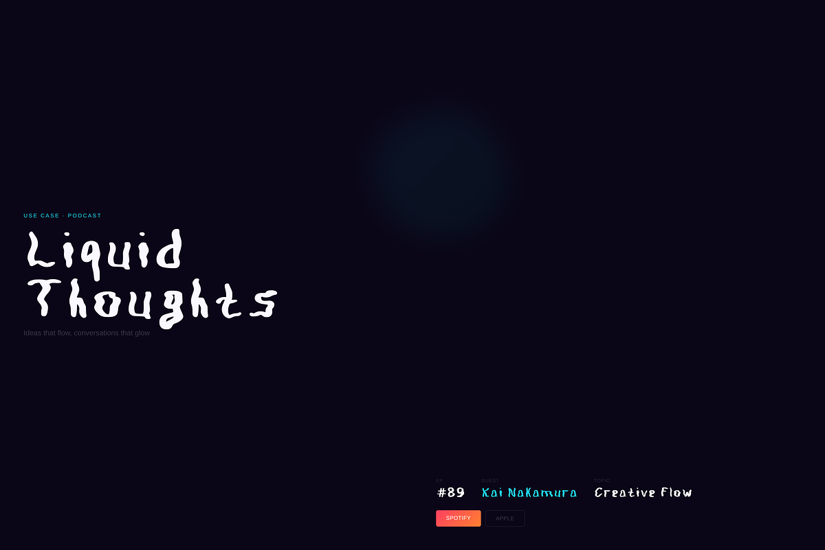 Hotti — Liquid Display Font, a Handwritten Font by Lettra Studio (Photo 11 of 12)