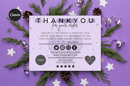 Thank You Card For Small Business #9
