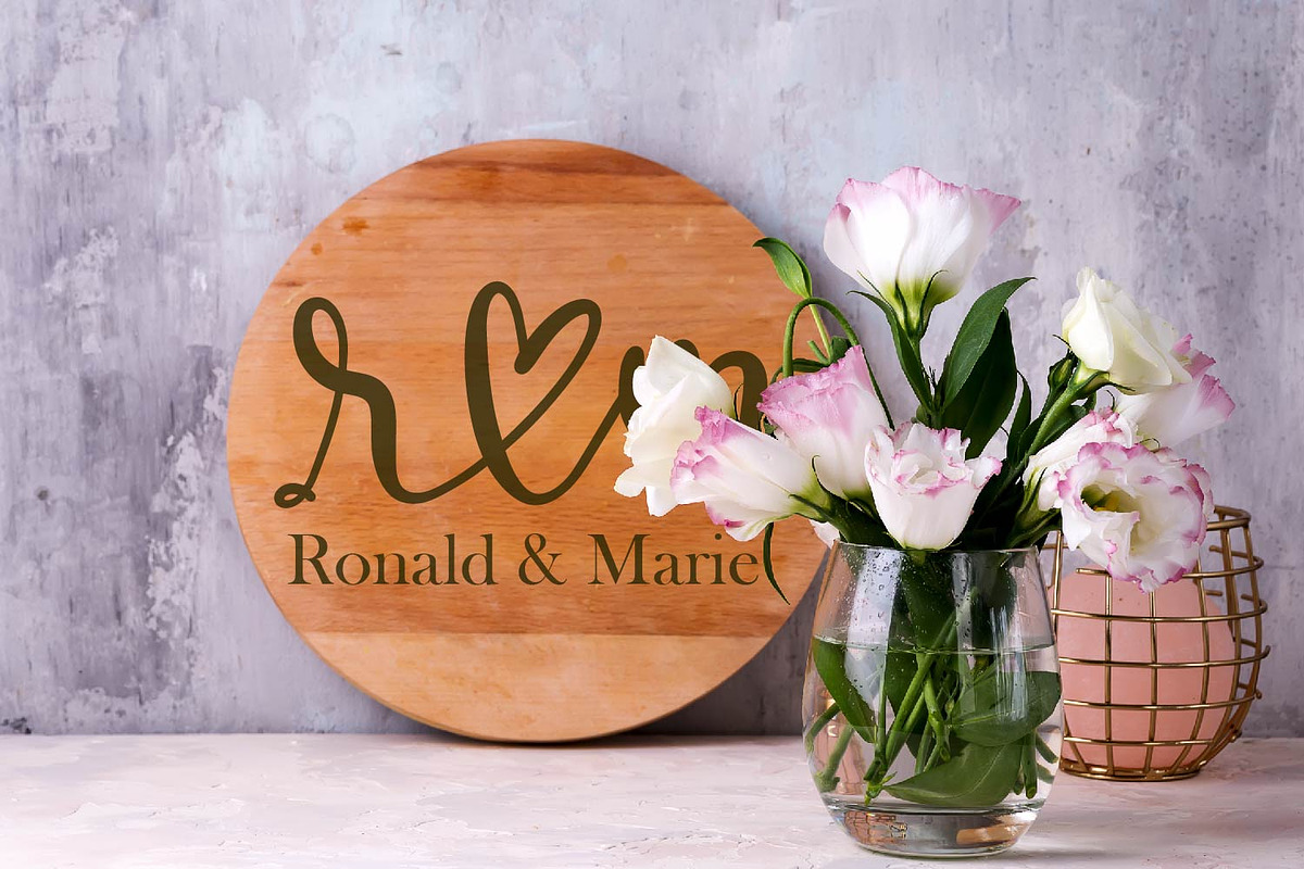 Couple Monogram Maker - Lower Case preview 5