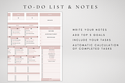 Editable Excel Monthly Task List, a Templates & Theme by BRANDcontent (Thumbnail 7 of 8)