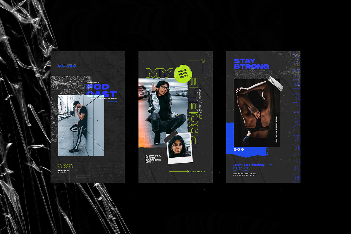 Downtown Instagram Kit, a Social Media Template by Imagination Area (Photo 8 of 8)