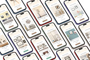3D iPhone Presentation Mock-Up Bun 1, an iPhone Mockup by Graphicsworld125 (Thumbnail 5 of 16)