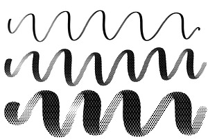 Dotted Procreate Lettering Brush