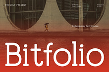 Bitfolio Contemporary Serif Font
