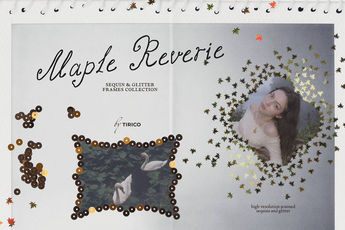 Maple Reverie: Frames Collection, an Object Graphic by TiriCo (Photo 1 of 8)