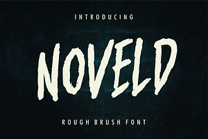 Noveld Brush Font