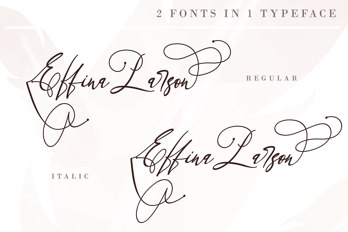 Art Maria, a Script Font by Letterara (Photo 6 of 12)