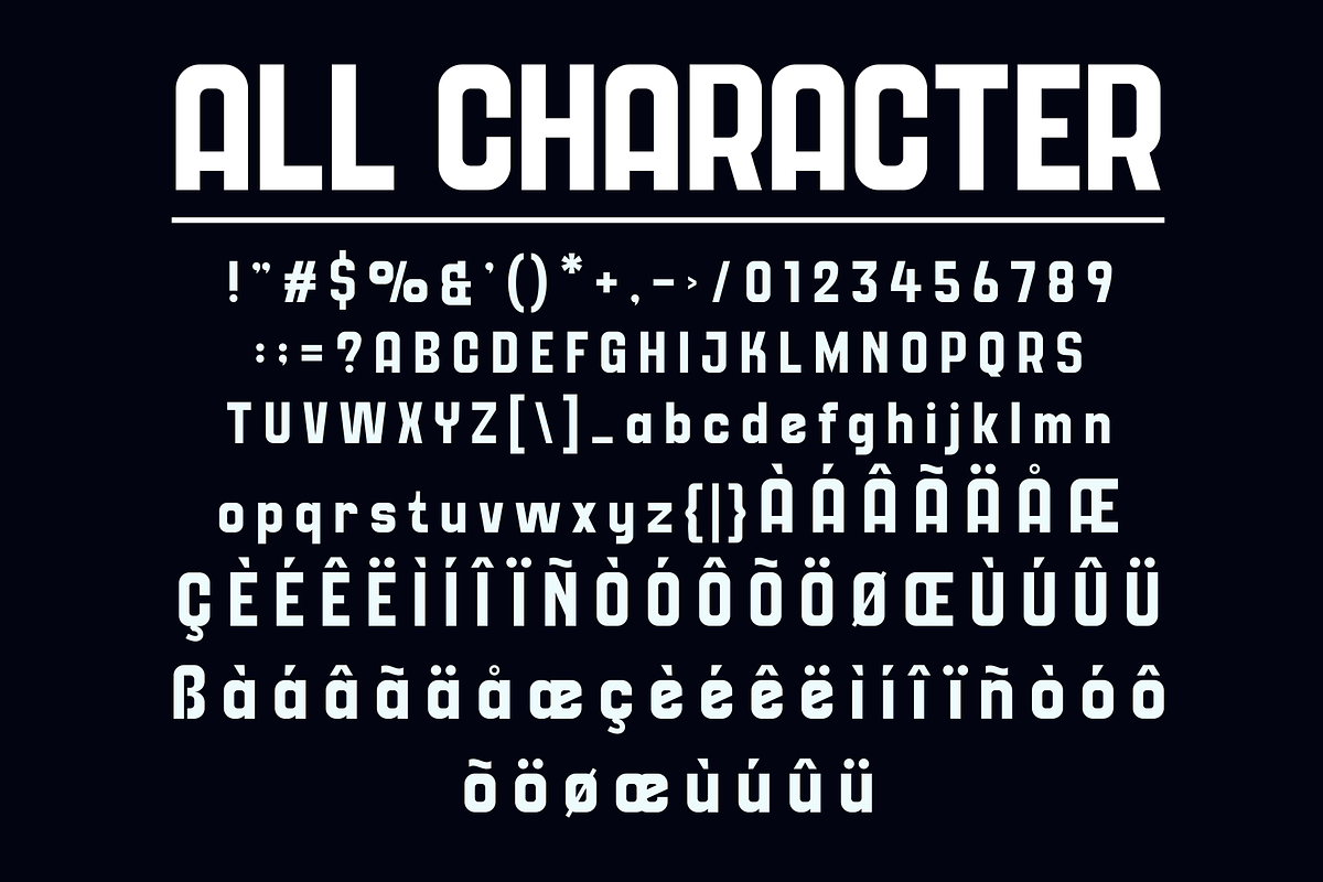 Kemone - A Modern Condensed Sans, a Sans Serif Font by Marvadesign (Photo 2 of 7)