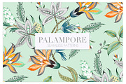 Palampore seamless watercolor print!, an Illustration by TSTUDIO (Thumbnail 3 of 8)