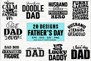 Father's Day SVG Bundle, a Graphic by crative8112 (Thumbnail 1 of 11)