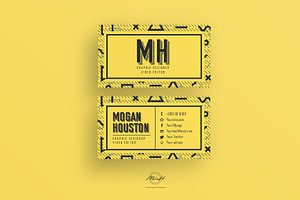 Retro Bussiness Card Template