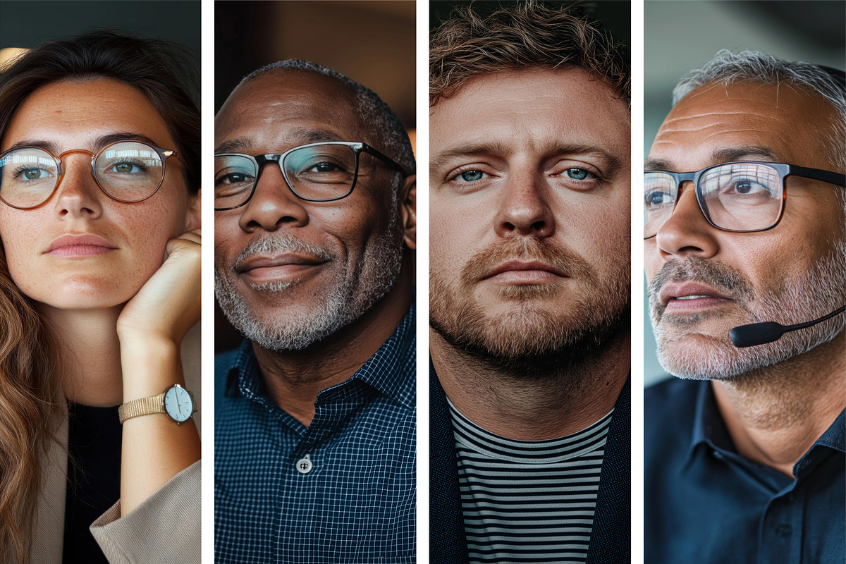 Corporate Faces: 55 AI stock images, a Business Photo by RV / Presets | AI Images (Photo 2 of 6)