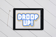 Yubold a Bubble Modern Font, a Sans Serif Font by Bayuktx (Thumbnail 2 of 4)