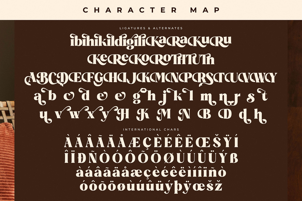 Beatnik Garden Decorative Serif, a Serif Font by Letterena Studios (Photo 14 of 15)