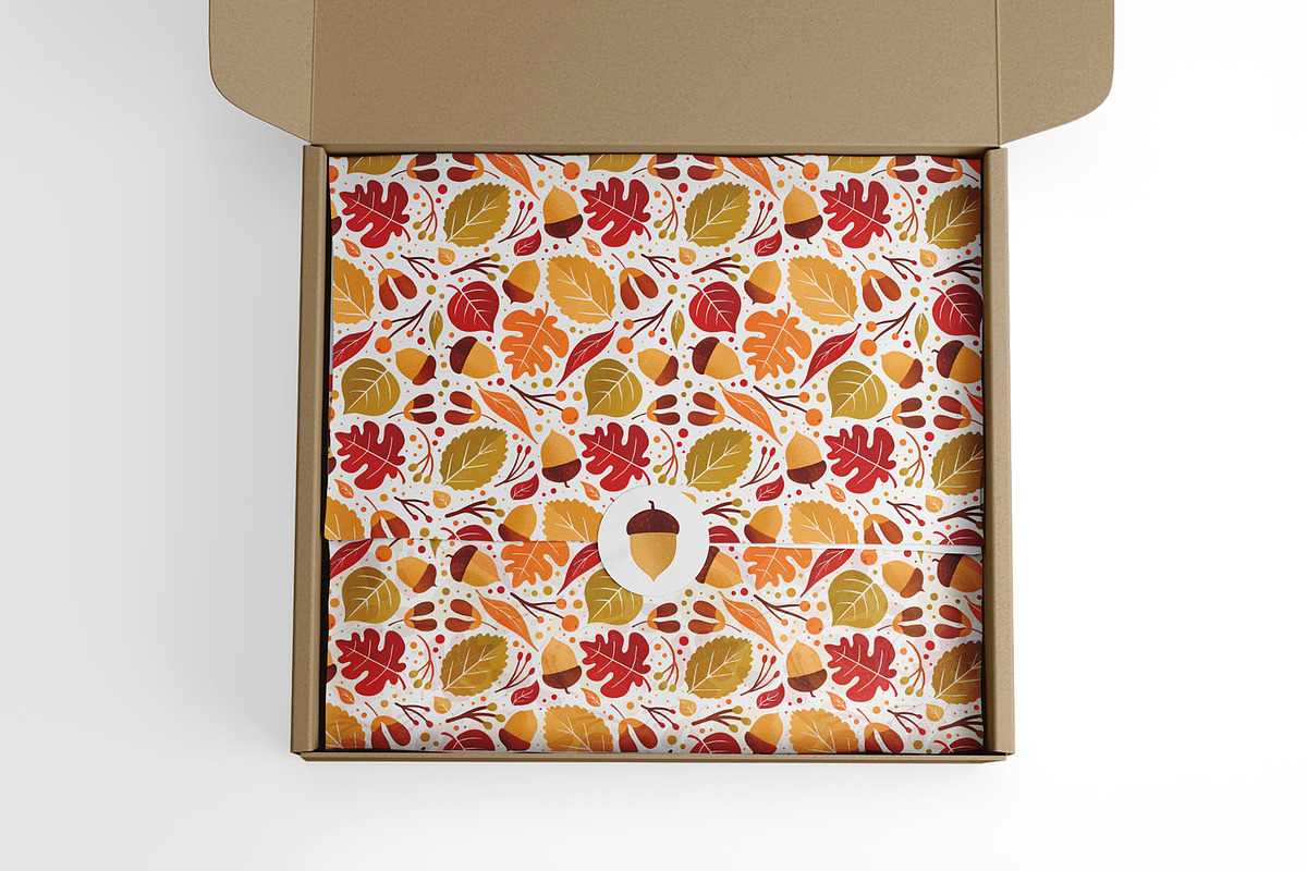 Autumn Set. Fox & Botanical Elements, a Seasonal Illustration by Renberrry.Store (Photo 3 of 4)