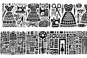 Vintage Tailor Folk Art, a Decorative Illustration by devastd (Thumbnail 11 of 28)