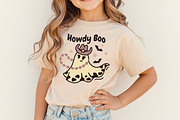 Cowgirl Ghost SVG Western Howdy Boo, an Object Graphic by TanchaArt (Thumbnail 2 of 9)