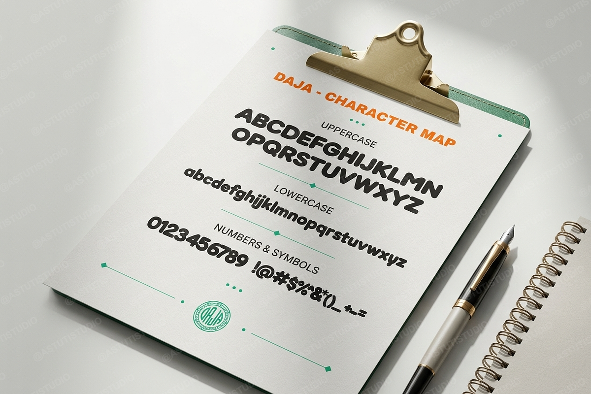 Daja | Elegant Modern Sans Serif, a Serif Font by Astuti Studio (Photo 3 of 25)