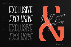 Charlotte Signature Font Duo