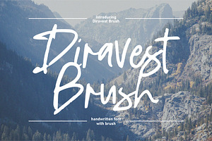 Diravest - Handwritten Brush