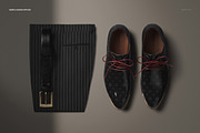 Elegant Men’s Trousers Shoes Mockup, a Shirt Mockup by Creatsy (Thumbnail 4 of 5)