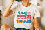 Class Dismissed SVG Teacher Summer, a Seasonal Illustration by mh_arif (Thumbnail 2 of 4)