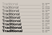 Also Sans - Family Sans Serif, a Sans Serif Font by Marvadesign (Thumbnail 5 of 9)