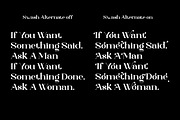Mugiwara Swashy Serif, a Serif Font by Typegoals Studio (Thumbnail 6 of 9)