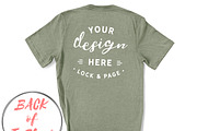 Back Of T-Shirt BC3001 Mockup Bundle, a Shirt Mockup by lock and page (Thumbnail 42 of 88)
