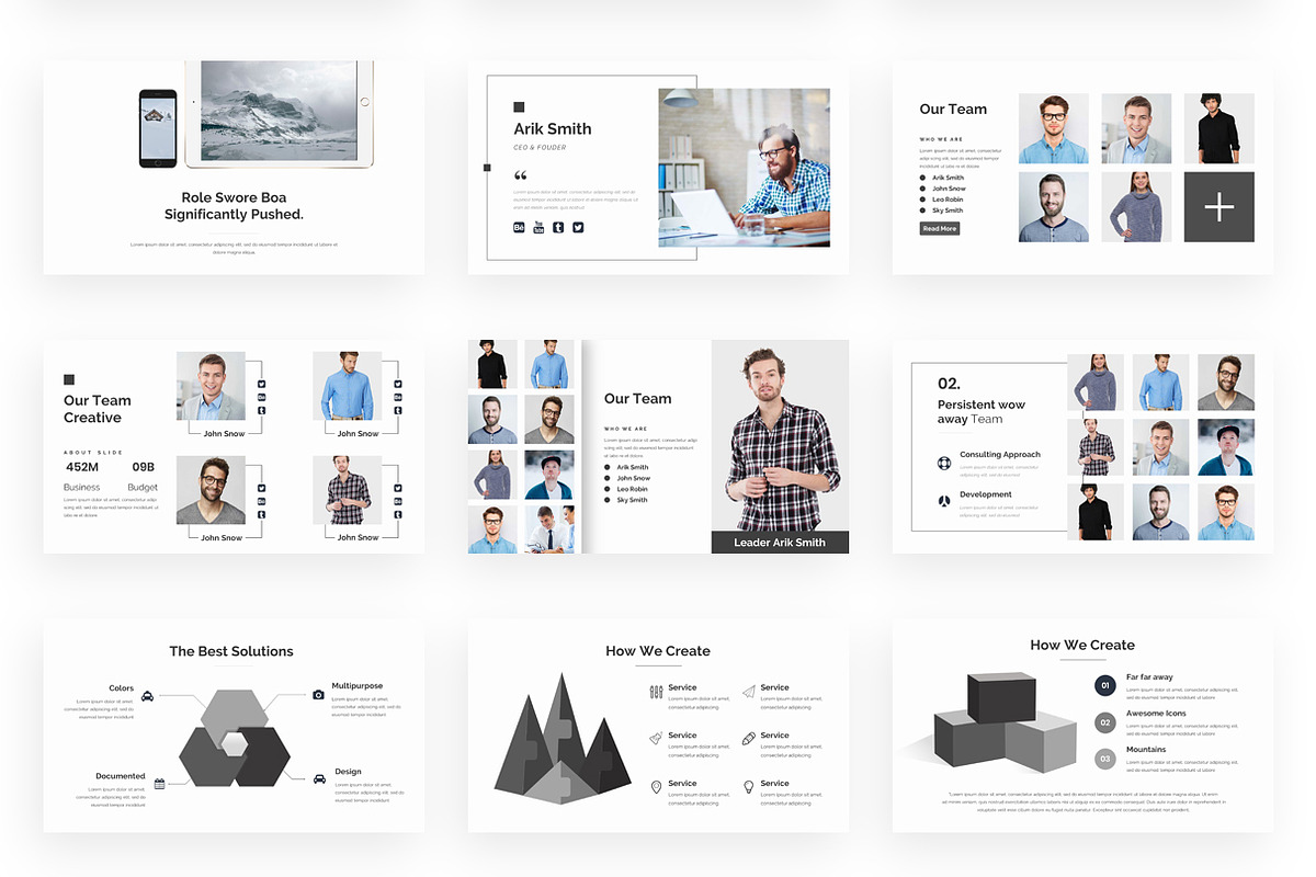 ThemeKit Bundle Google Slide, a Presentation Template by One Percent Studio (Photo 12 of 29)