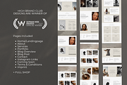 Squarespace Cahaja Website Template, a Templates & Theme by highbrandclub (Thumbnail 2 of 10)