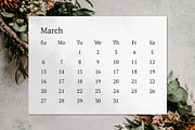 2022 & 2023 Calendar Templates, a Stationery Template by Anatartan Design (Thumbnail 5 of 8)
