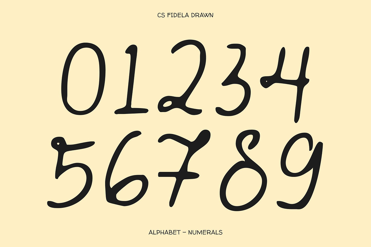 CS Fidela Drawn, a Sans Serif Font by Craft Supply Co. (Photo 5 of 8)