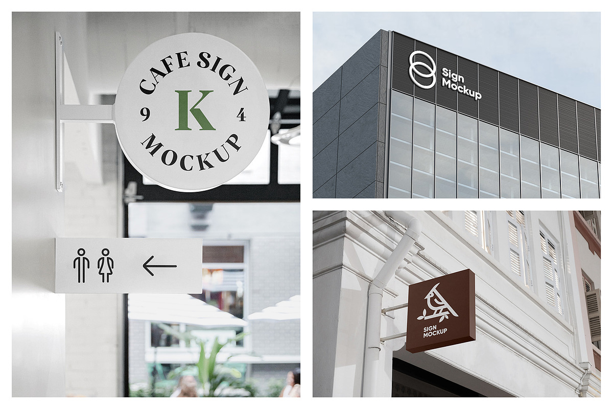 Signage Mockups vol.01 - Advertising, an Advertising Mockup by MockupForest (Photo 4 of 10)
