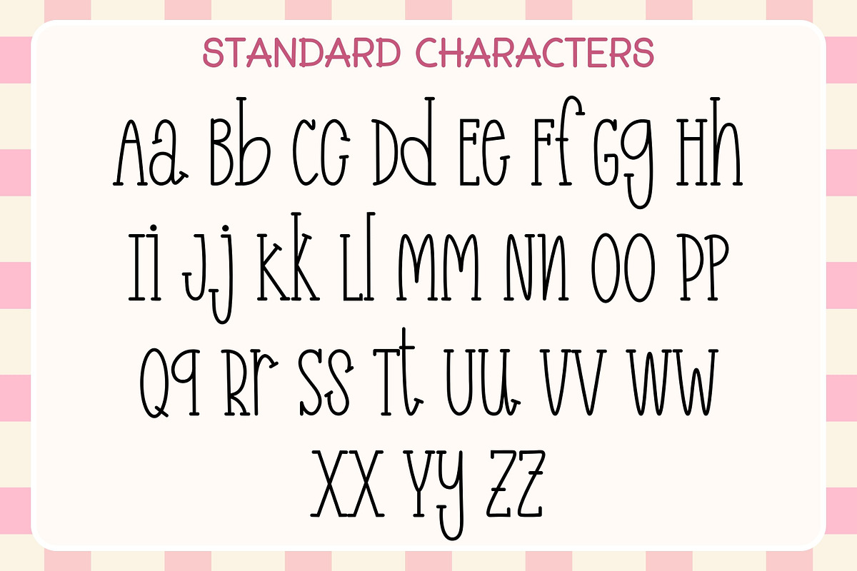 Morning Bright & Morning Love, a Serif Font by Adalin Shop (Photo 3 of 7)